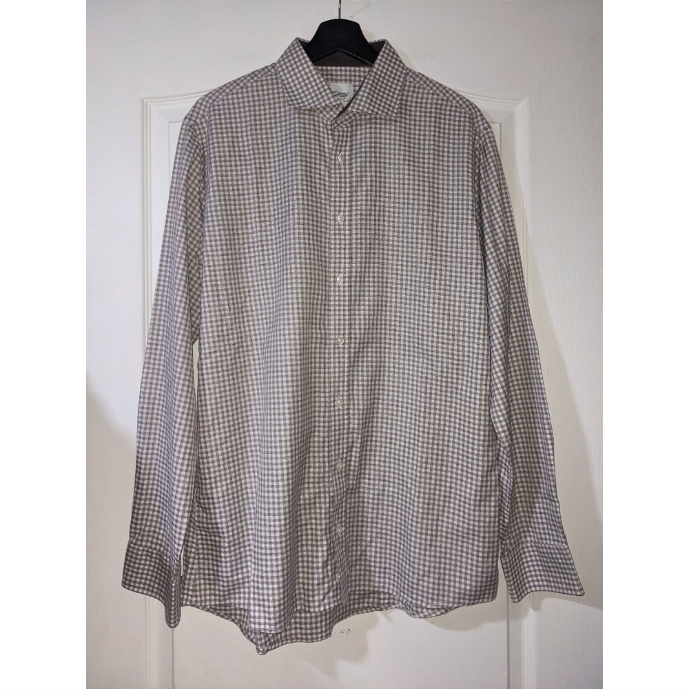 Oscar of Sweden | Gingham flannel shirt